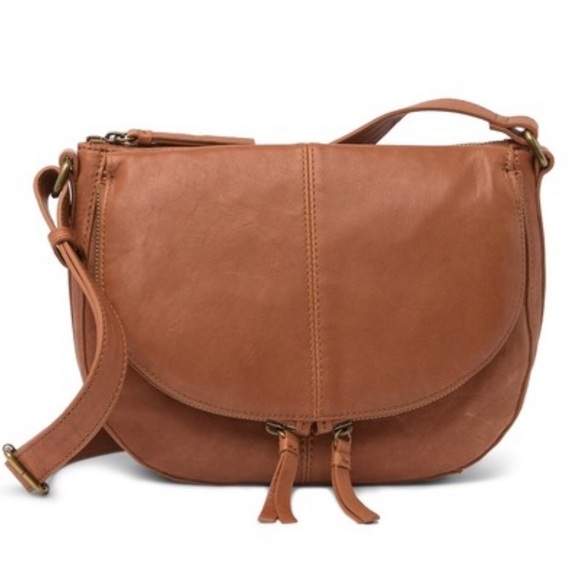 Lucky Brand NWT!!! Dev Leather Crossbody Bag - Picture 8 of 10